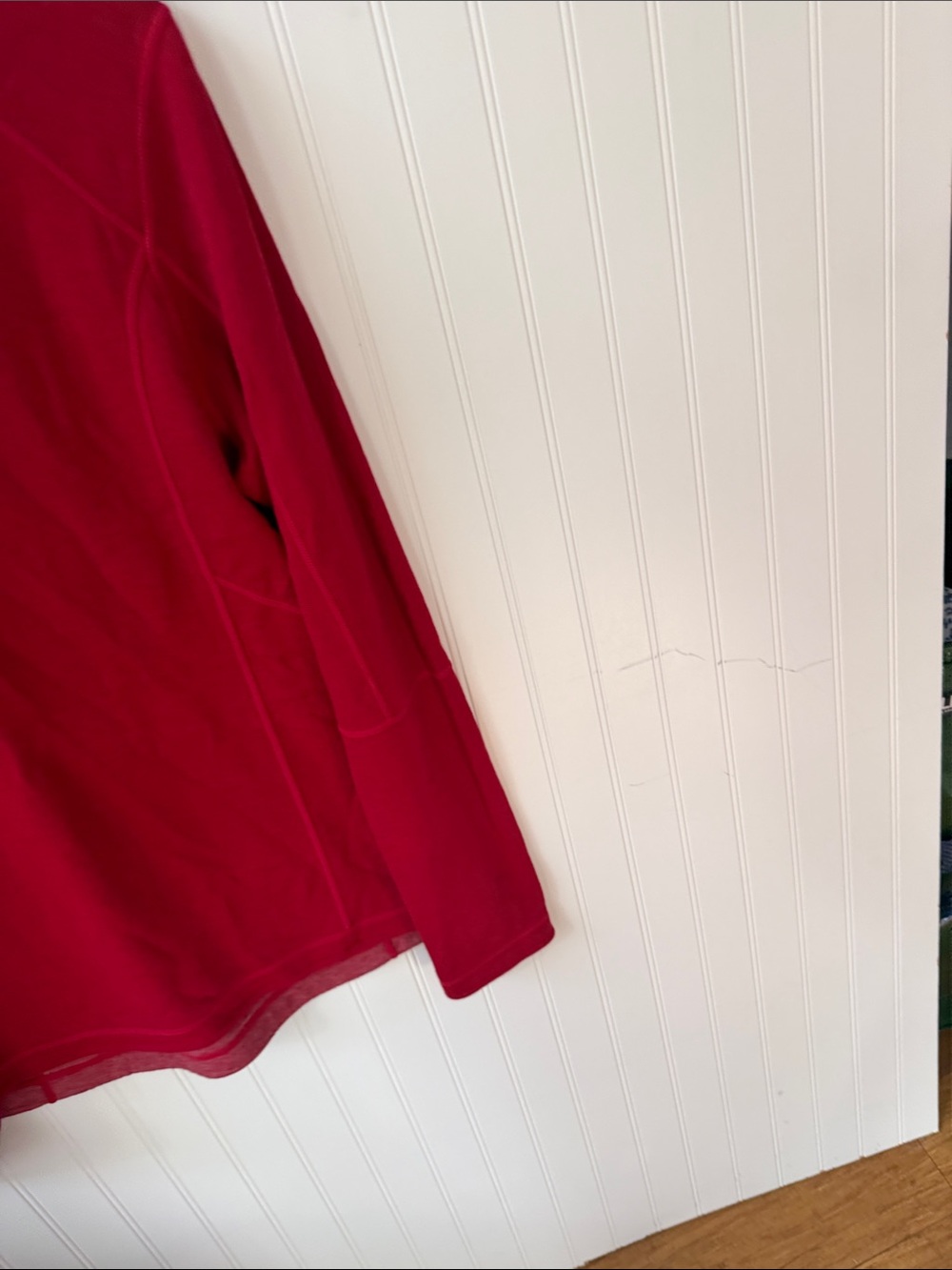 (312)Tommy Bahama Reversible Half Zip Pullover Women’s Red Pink Mock Neck - Picture 3 of 9